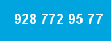 928 772 95 77 928 772 95 77